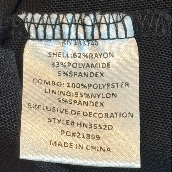 Tuckernuck Hyacinth House Francie Fringe Maxi Dress Black Metallic XXS NWT - Picture 11 of 13